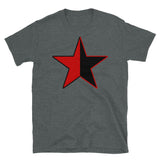Red And Black Star - AnCom, Anarchist, Socialist, Leftist, Communist, Libertarian Socialist T-Shirt