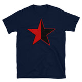 Red And Black Star - AnCom, Anarchist, Socialist, Leftist, Communist, Libertarian Socialist T-Shirt
