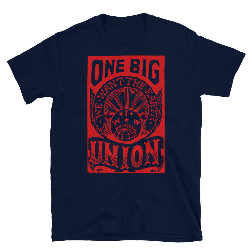One Big Union, We Want The Earth - IWW, Labor Union, Propaganda, Anti  Capitalist, Socialist, Anarchist | Tapestry