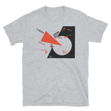 Red Wedge - Restored Soviet Propaganda, Constructivist, Communist, Russian Civil War, October Revolution T-Shirt