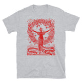 A Garland For May Day Red - Refinished Walter Crane, Socialist, Socialism, Leftist, Anarchist, Labor Rights T-Shirt