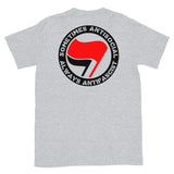 Sometimes Antisocial, Always Antifascist (Back Print) - Antifa, Socialist, Leftist T-Shirt