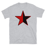Red And Black Star - AnCom, Anarchist, Socialist, Leftist, Communist, Libertarian Socialist T-Shirt
