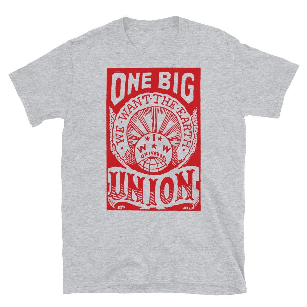 One Big Union, We Want The Earth - IWW, Labor Union, Propaganda, Anti  Capitalist, Socialist, Anarchist | Tapestry