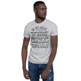 This Place Is Not A Place Of Honor - Ironic, Meme, Nuclear Waste, Live Laugh Love Parody T-Shirt