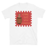 Come Out You Cuckold Flag - Sir Horatio Cary, Regiment of Horse, English Civil War, History, Historical Meme T-Shirt