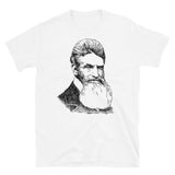 John Brown Sketch - History, Abolitionist, Leftist, Harpers Ferry T-Shirt