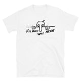 Kilroy Was Here - World War II, WW2, Historical, History, Graffiti, Meme T-Shirt