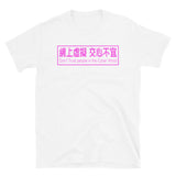Don't Trust People In The Cyber World - Aesthetic, Vaporwave, Meme T-Shirt