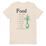 Food WW1 Rationing Poster - World War 1, Propaganda, Cooking, Historical, Chef T-Shirt
