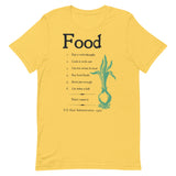 Food WW1 Rationing Poster - World War 1, Propaganda, Cooking, Historical, Chef T-Shirt
