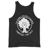 The Wrong Amazon Is Burning, Compost The Rich - Eat the Rich, Socialist, Leftist Tank Top