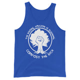 The Wrong Amazon Is Burning, Compost The Rich - Eat the Rich, Socialist, Leftist Tank Top