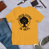 Climate Change Is Real Raised Fist - Environmentalism, Global Warming, Save The Earth, Eco-Socialism, Leftist T-Shirt