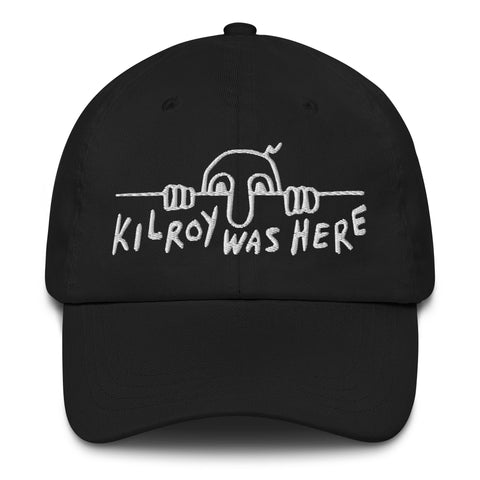 Kilroy Was Here - World War II, Historical Graffiti, Meme Hat