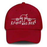 Kilroy Was Here - World War II, Historical Graffiti, Meme Hat