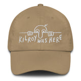 Kilroy Was Here - World War II, Historical Graffiti, Meme Hat