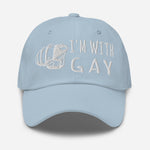 I'm With Gay - LGBTQ Meme Hat