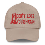 Don't Lose Your Head - Guillotine Meme Hat