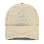 Come Back With A Warrant - Oddly Specific Meme Hat