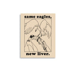 Same Eagles New Liver - Prometheus Meme, Greek Mythology Poster