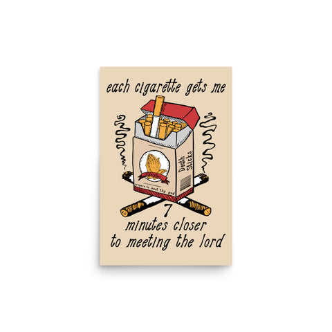 long cigarette meme Each Cigarette Gets Me 7 Minutes Closer To Meeting The Lord long cigarette meme Each Cigarette Gets Me 7 Minutes Closer To Meeting The Lord