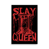 Slay Queen - Guillotine Meme Poster