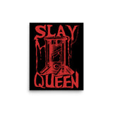 Slay Queen - Guillotine Meme Poster