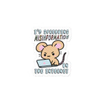 Spreading Misinformation On The Internet - Cute Meme Sticker