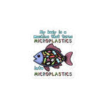 My Body Is A Machine That Turns Microplastics Into Microplastics - Ironic Meme Sticker