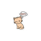 Eepy Cat - Cute Sleepy Kitten Meme Sticker