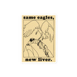 Same Eagles New Liver - Prometheus Meme, Greek Mythology Sticker