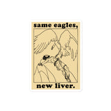 Same Eagles New Liver - Prometheus Meme, Greek Mythology Sticker