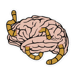 Brainworms - Meme, Funny Sticker