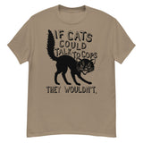 If Cats Could Talk To Cops They Wouldnt - Meme, Punk, Anarchist T-Shirt