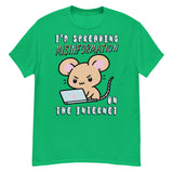 Spreading Misinformation On The Internet - Cute Meme T-Shirt