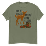 I Can Be Trusted Around Strawberries - Cute, Deer, Meme, Funny T-Shirt