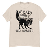 If Cats Could Talk To Cops They Wouldnt - Meme, Punk, Anarchist T-Shirt