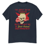 Worst Day Of Trucking Beats The Best Day Of Court Ordered Anger Management - Oddly Specific Meme T-Shirt