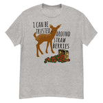 I Can Be Trusted Around Strawberries - Cute, Deer, Meme, Funny T-Shirt