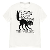 If Cats Could Talk To Cops They Wouldnt - Meme, Punk, Anarchist T-Shirt