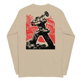 Scatter The Old World (Both Side Print) - Chinese Propaganda, Long Sleeved Shirt