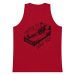 Waiting For Better Days - Depressed Skeleton Meme Tank Top