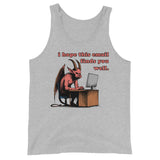 I Hope This Email Finds You Well - Meme, Demon, Ironic, Funny Tank Top