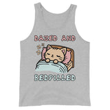 Dazed And Bedpilled - Cute Sleepy Cat Meme Tank Top