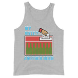 My Vote Another Beer - Election, Voting Meme Tank Top