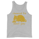 Cheesed To Meet You - Rat, Meme Tank Top