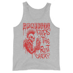 Graffiti Keeps The Rent Cheap - Punk Meme Tank Top