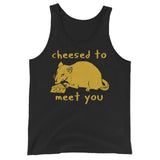 Cheesed To Meet You - Rat, Meme Tank Top