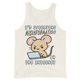 Spreading Misinformation On The Internet - Cute Meme Tank Top